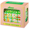 Archivist Green House Matchbox (1 box) - product shown inside of packaging. 