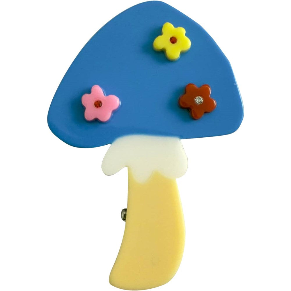 Centinelle Mushroom Floral Hair Clip (1 pc)