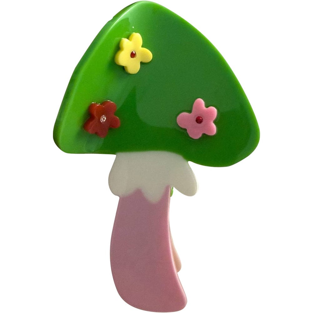 Centinelle Mushroom Floral Hair Claw (1 pc)