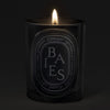Diptyque Baies (Berries) Medium Candle (300 g) - product shown lit. 