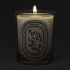 Diptyque Feuille De Lavande (Lavender Leaf) Classic Candle (190 g) - product shown lit.