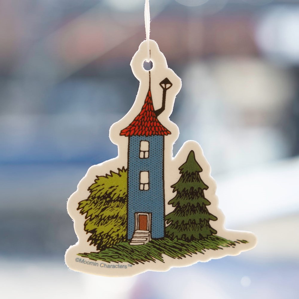 Three Potato Four 3P4 X Moomin Air Freshener - Moominhouse (1 pc) - product shown. 