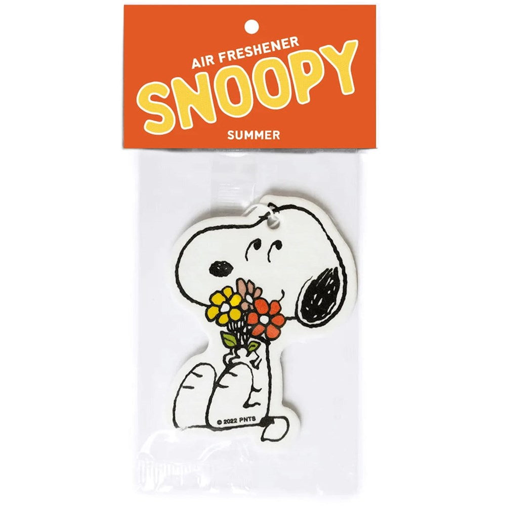 Three Potato Four 3P4 X Peanuts Air Freshener - Snoopy Flower Bouquet (1 pc)