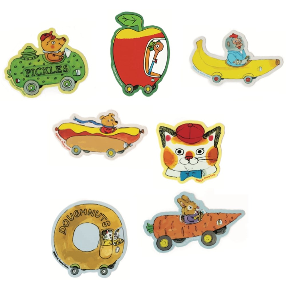 Three Potato Four 3P4 X Richard Scarry Mini Sticker Pack - Busy Town (7 pcs)