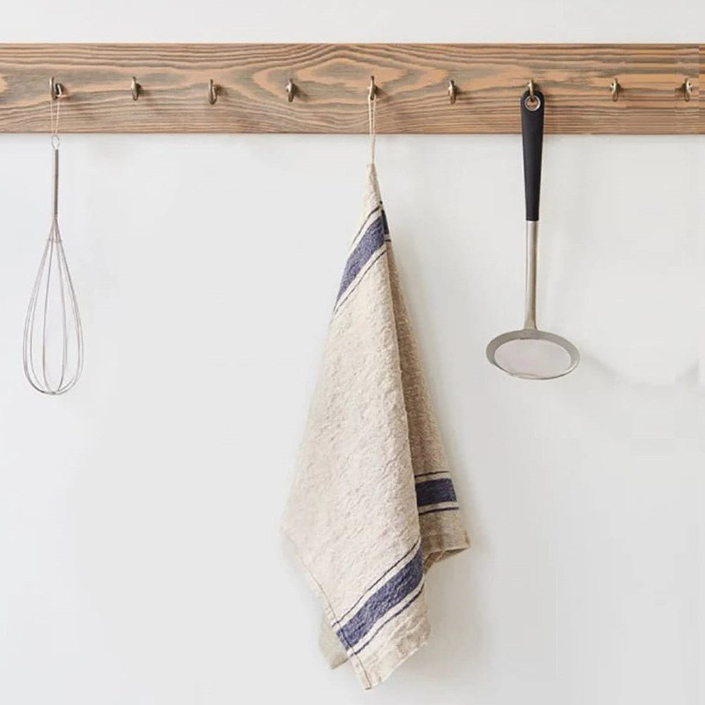 Linen Tales Linen Kitchen Towel - Vintage Blue Stripes (1 pc)