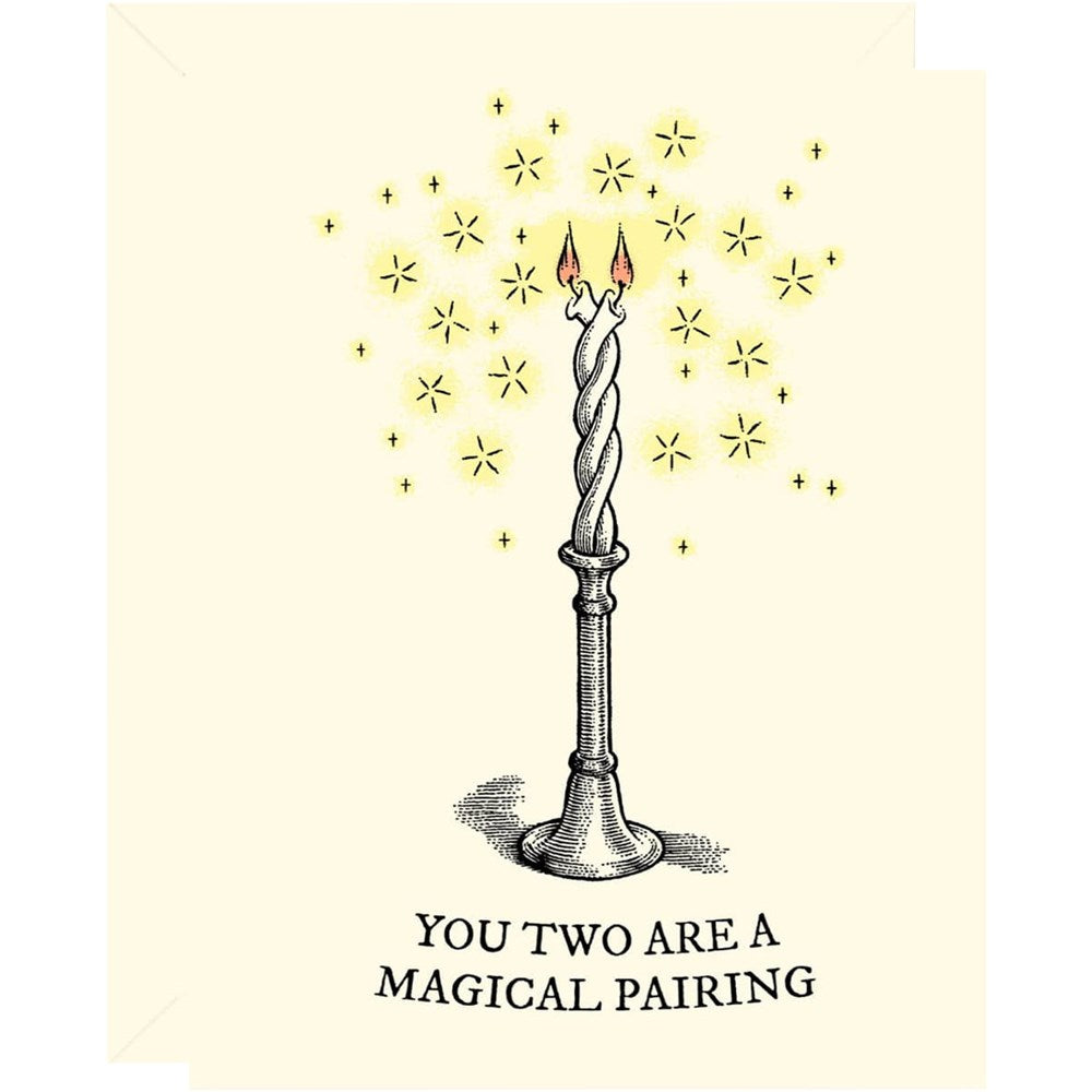 Wallflower Paper & Party You Two Are A Magical Pairing Card (1 pc)
