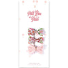 Barrette Set - Liberty D’Anjo & Double Pink Gauze