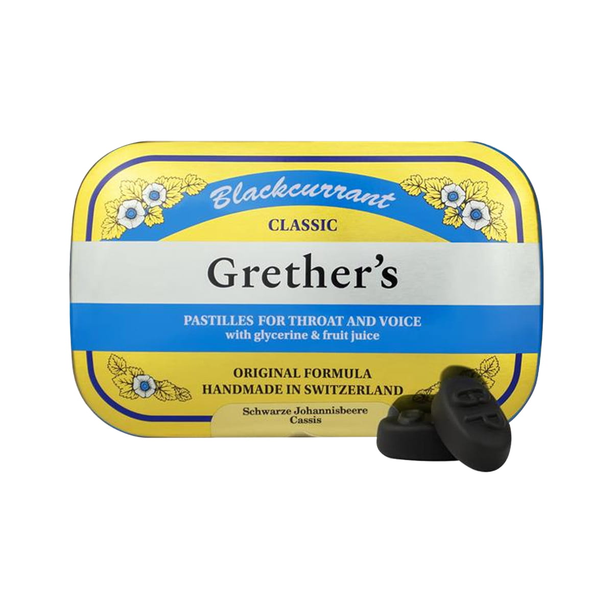 Grether’s Pastilles Blackcurrant Tin - Classic (110 g)