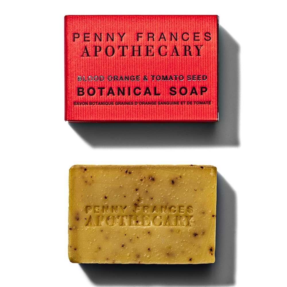 Penny Frances Apothecary Blood Orange & Tomato Seed Botanical Soap (142 g)