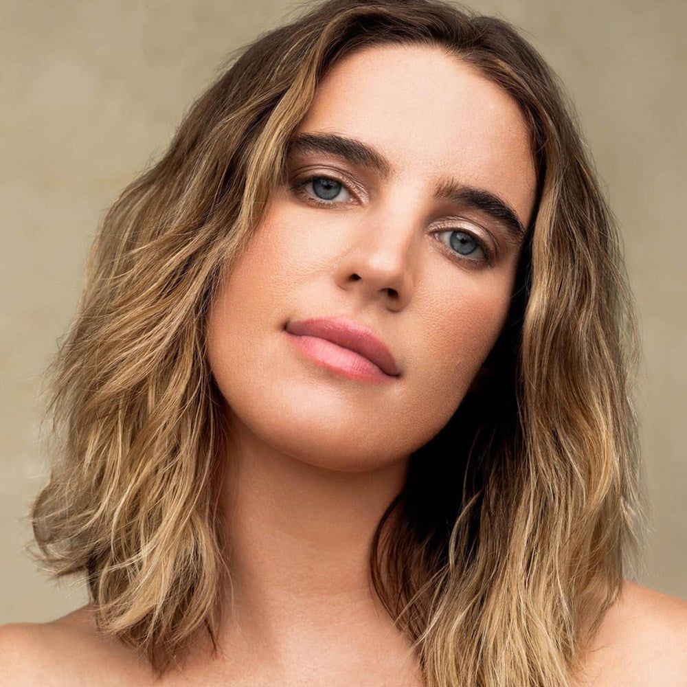 Innersense Organic Beauty Air Dry Styling Cream - model shown. 