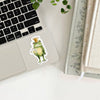 Emily Lex Studio Frog Prince Sticker (1 pc) - product shown on laptop. 