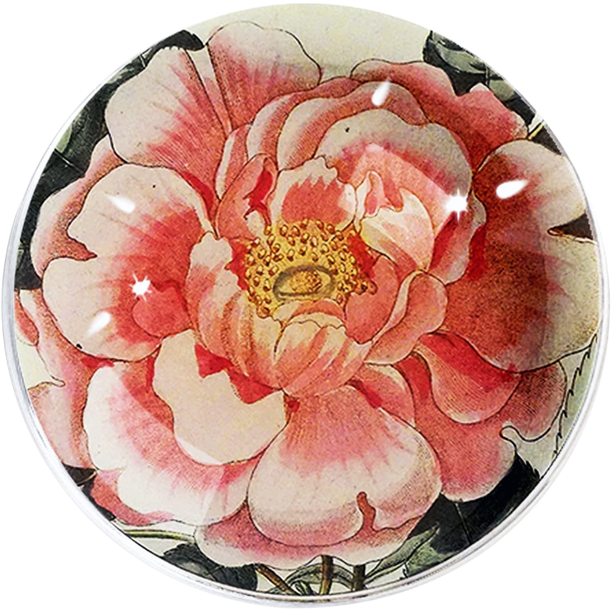 Ben's Garden Crystal Dome Paperweight - Jennifer Garner Peony (1 pc)