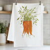 Garden Carrots Kitchen Towel