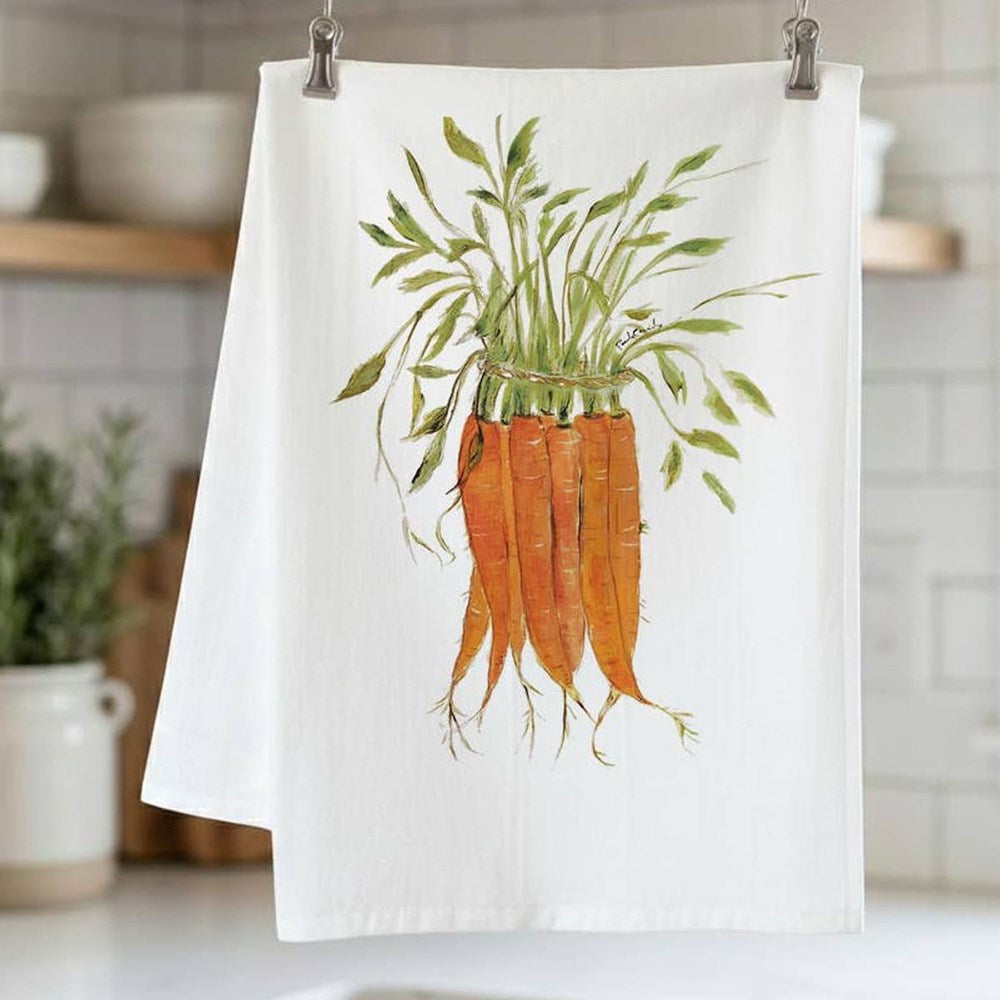 Pamela Cassidy Designs Garden Carrots Kitchen Towel (1 pc)