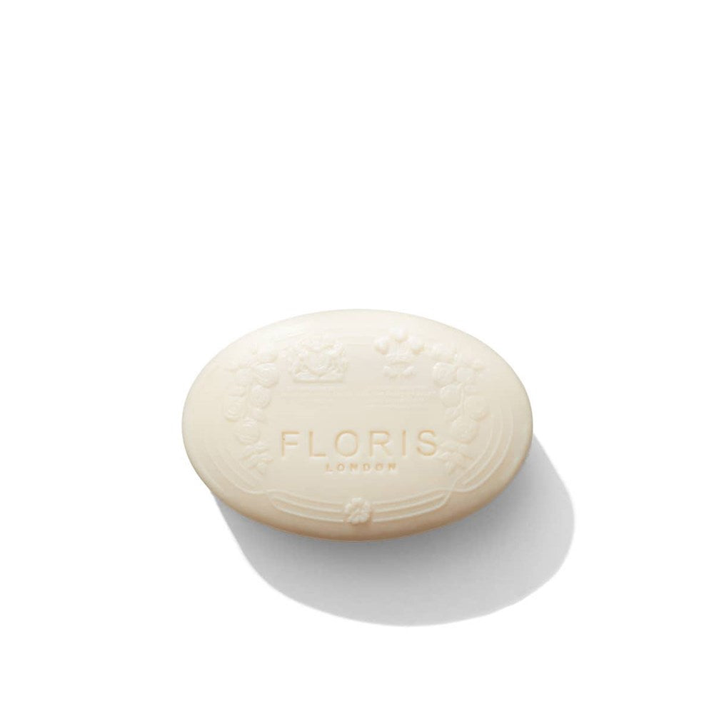 Floris London Lily Floral & Green Luxury Bar Soap - Beautyhabit