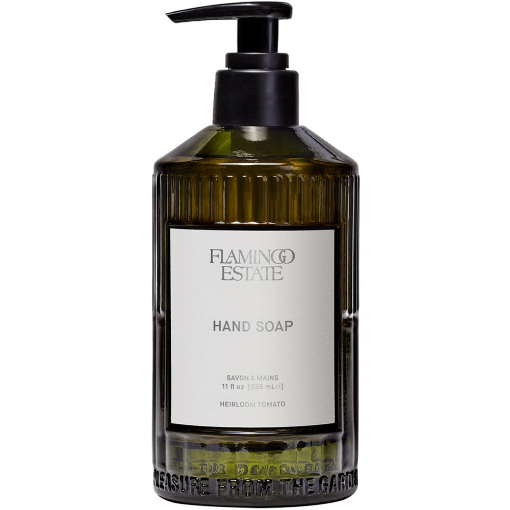 Flamingo Estate Organics Heirloom Tomato Glass Hand Soap - Beautyhabit