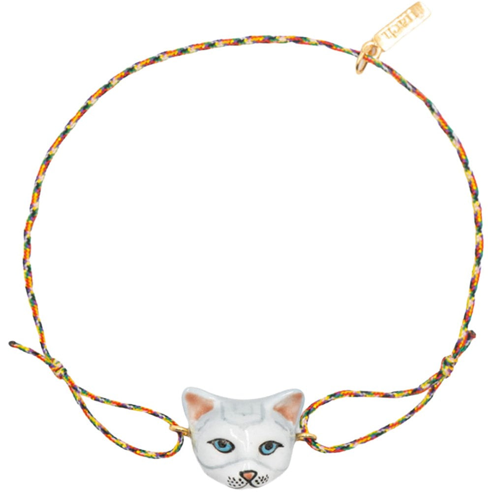 Nach Grey Cat Multicolor Charm Bracelet (1 pc)