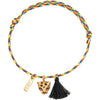 Leopard Multicolor Charm Bracelet