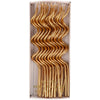 Gold Swirly Candles
