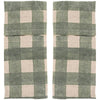 Live Linen Linen Olea Green Napkin Set (2 pcs)