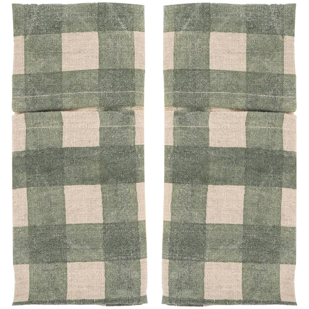 Live Linen Linen Olea Green Napkin Set (2 pcs)