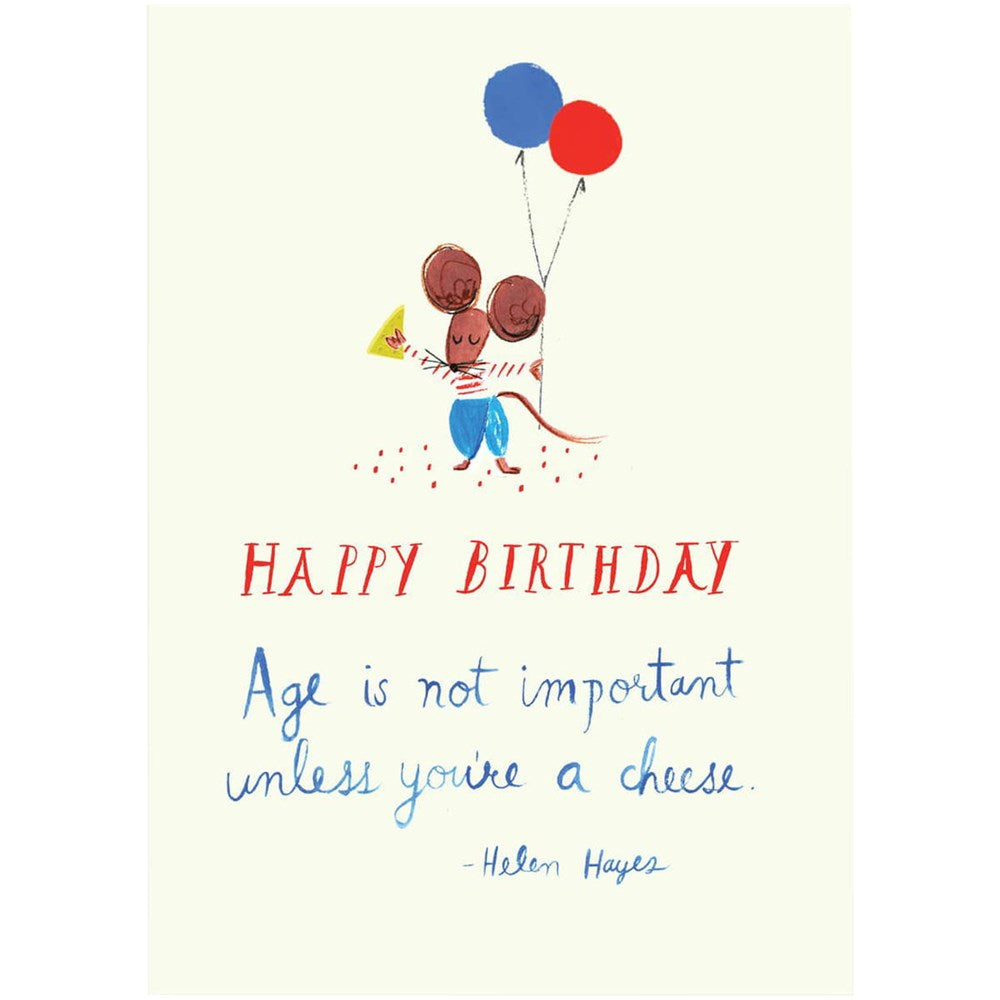Mr. Boddington's Studio Camembert &amp; Cake Greeting Card (1 pc)