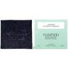 Flamingo Estate Lavender Activated Charcoal Soap Brick (340 g) - product shown next to packaging. 