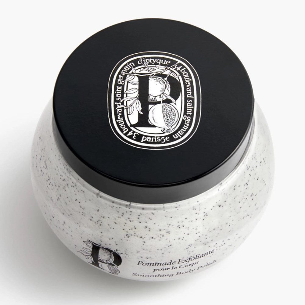 Diptyque Smoothing Body Polish (200 ml) - product shown on white background. 
