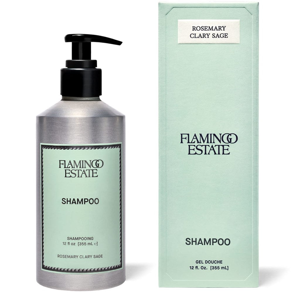 Flamingo Estate Rosemary Clary Sage Shampoo (355 ml) with box