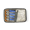 Hand Embroidered Large Tin of Sardines Pin