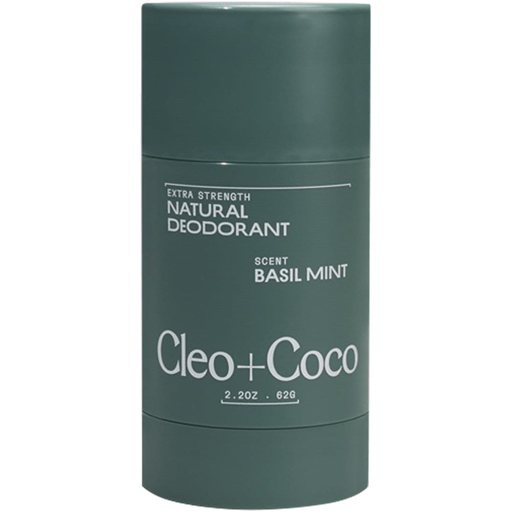 Cleo+Coco Extra Strength Deodorant - Basil Mint (62 g)