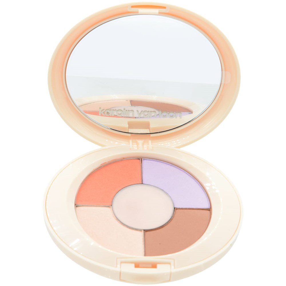 Karolin Van Loon Dolce Vita Eyeshadow &amp; Highlighter Palette (7.2 g)