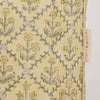 Paper Mirchi Organic Cotton Tote Bag - Floral Buttercream (1 pc) - product shown up close. 