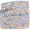 Petite Wildflower Cotton Scarf - Yellow/Grey