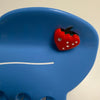 Centinelle Strawberry Blue Cat Hair Claw (1 pc) - product shown up close.