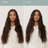 Roz Wave Texturizing Mist (100 ml) - product shown in models hair. 
