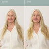 Roz Wave Texturizing Mist (100 ml) - product shown in models hair. 
