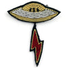 Hand Embroidered UFO Pin