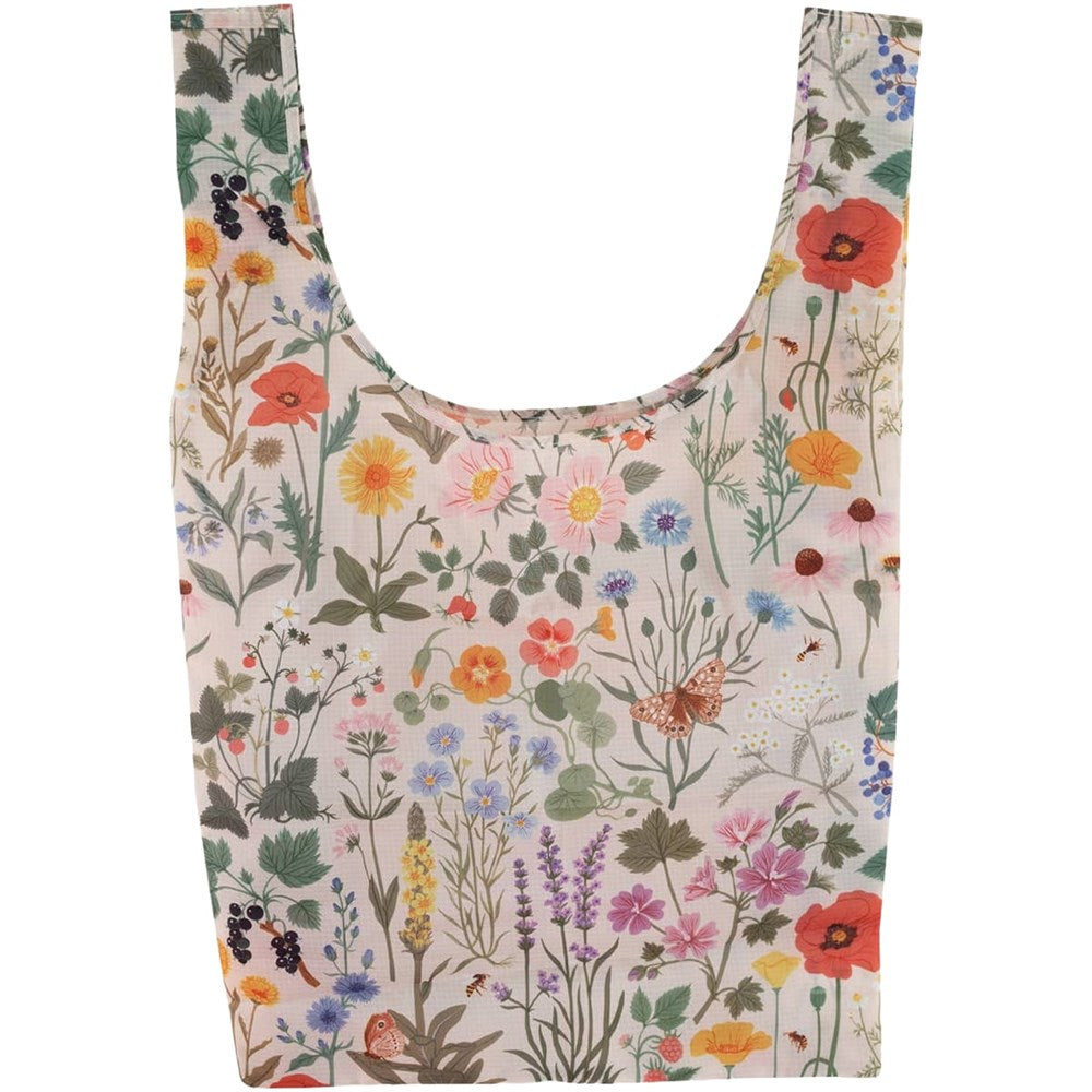 Botanica Paper Co. Botanist Reusable Bag (1 pc) shown flat