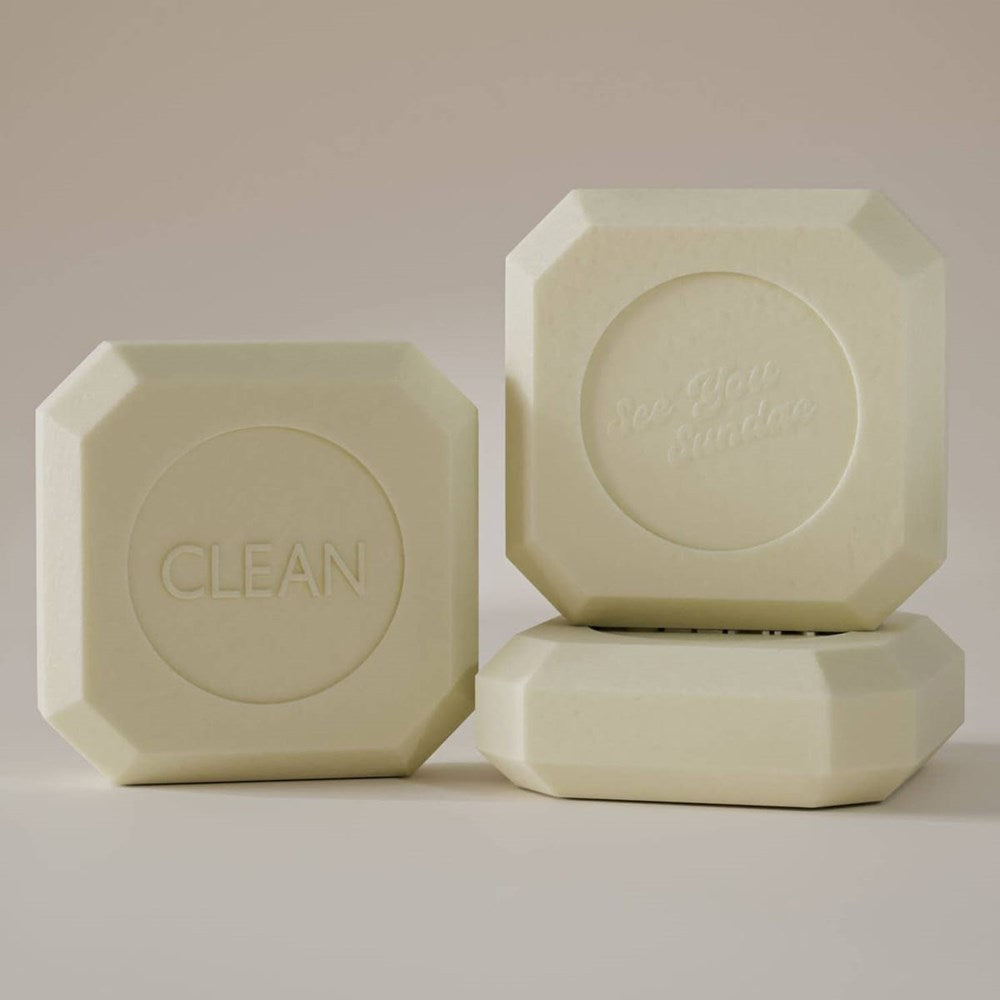 See You Sundae The Clean Bar Soap (100 g) - product shown on creme background.