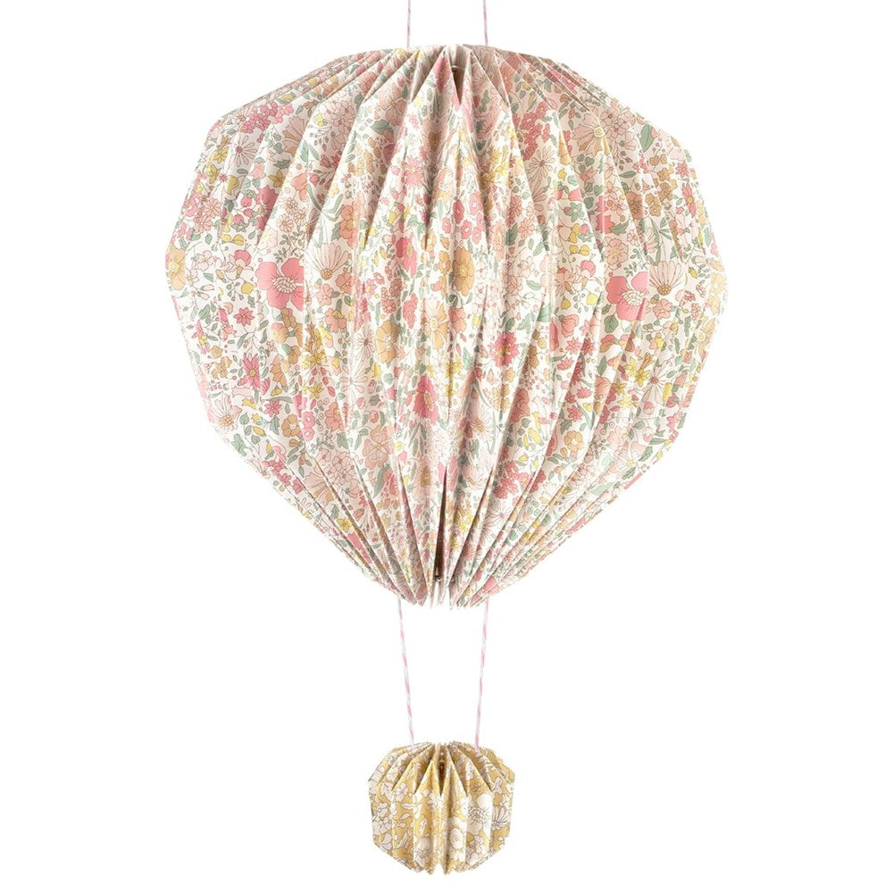 Meri Meri X Liberty Origami Balloon Decorations (3 pcs) - product shown on white background.