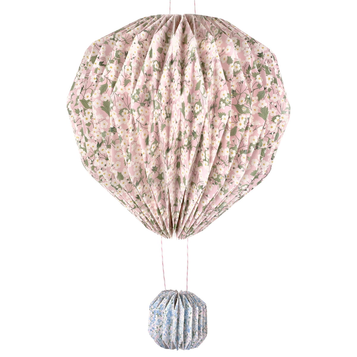 Meri Meri X Liberty Origami Balloon Decorations (3 pcs) - product shown on white background.