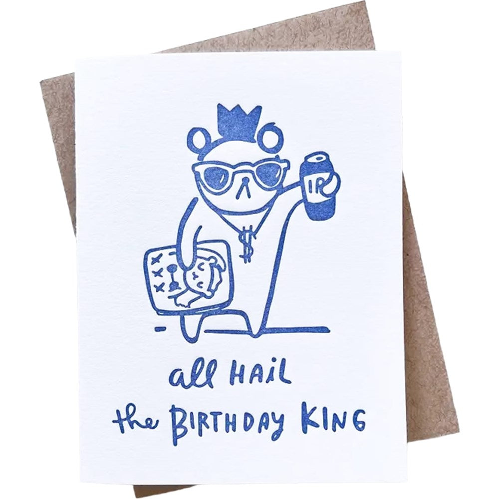 Ghost Academy Birthday King Card (1 pc)