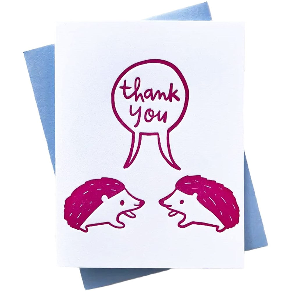 Ghost Academy Hedgie Thank You Card (1 pc)