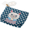 Kusuguru Honey Bean Princess Jacquard Pouch - Blue (1 pc)