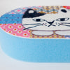 Kusuguru Decorative Kitchen Sponges Set (3 pcs) - product shown up close