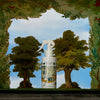 Heretic Parfum Sumptuous Afternoon Room Spray (200 ml) - product shown in front of trees and greenery.