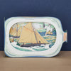Art Angels Sailboat In A Bottle Die Cut Card (1 pc) - product shown on counter.