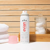 Evian Facial Spray (50 ml) - product shown with lid off.