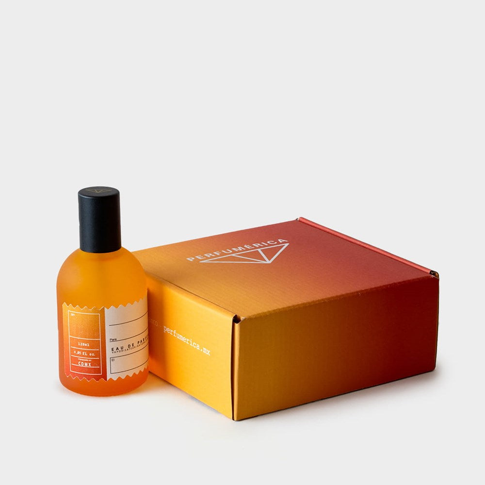 Perfumerica Mango Eau de Parfum (120 ml) - product shown next to packaging.